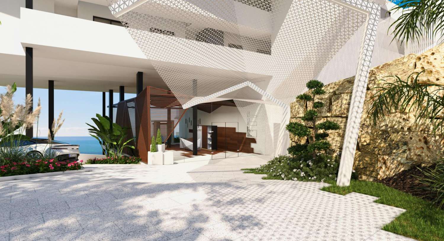 Apartments for sale NEW CONSTRUCTION developer in El Higuerón spectular sea views next to the beach