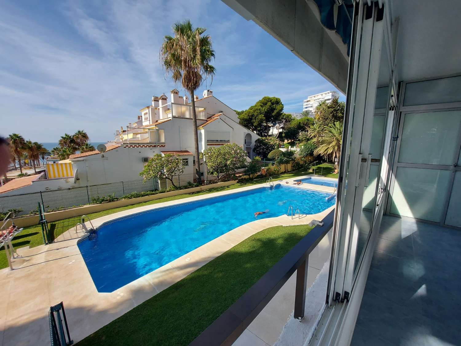 SUMMER 2024 HOLIDAY FOR RENT 1.7.24 -31.7.24 AND FROM 15.8.24-23-8-24 MAGNIFICENT APARTMENT WITH SEA VIEWS ON THE 1ST LINE IN BENALMADENA