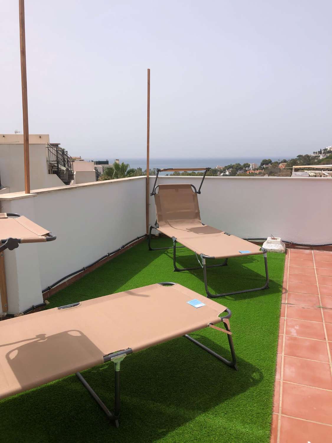 MEDIA TEMPORADA  Se alquila desde 20/9/2023 - 30/06/2024 bonito Atico dúplex  con vistas al mar en Nueva Torrequebrada, Benalmádena