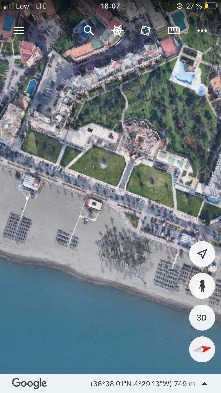 Udlejet HALVSÆSON fra 01/10/2025 -15/06/2026 storslået lejlighed på 1. linje af stranden i Los Alamos.