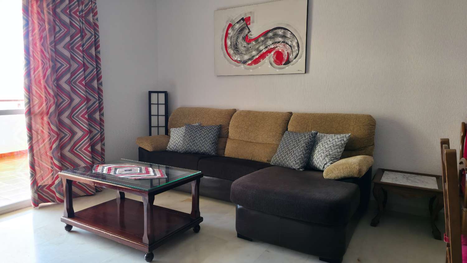 FOR RENT FROM 15/09/25 - 25/06/2026 BEAUTIFUL APARTMENT IN BENALMADENA ON THE 2ND LINE OF THE BEACH