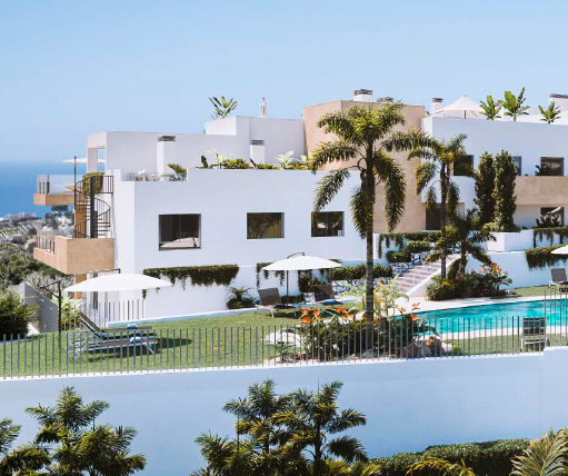 SCHÖNE WOHNUNG ZUM VERKAUF NEUBAU, EXKLUSIVE URBANISATION IN MONTEALTO BENALMÁDENA