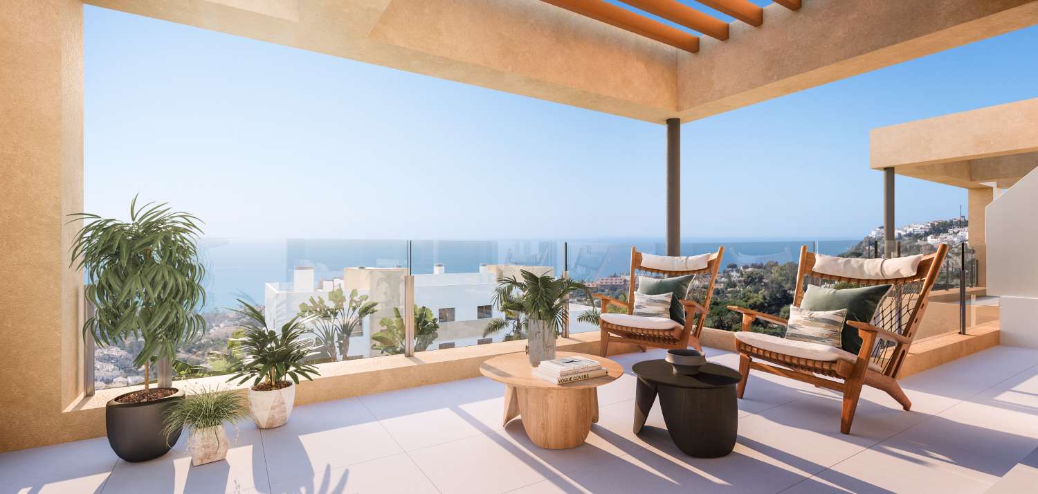 MOOI APPARTEMENT TE KOOP NIEUWBOUW, EXCLUSIEVE URBANISATIE IN MONTEALTO BENALMÁDENA