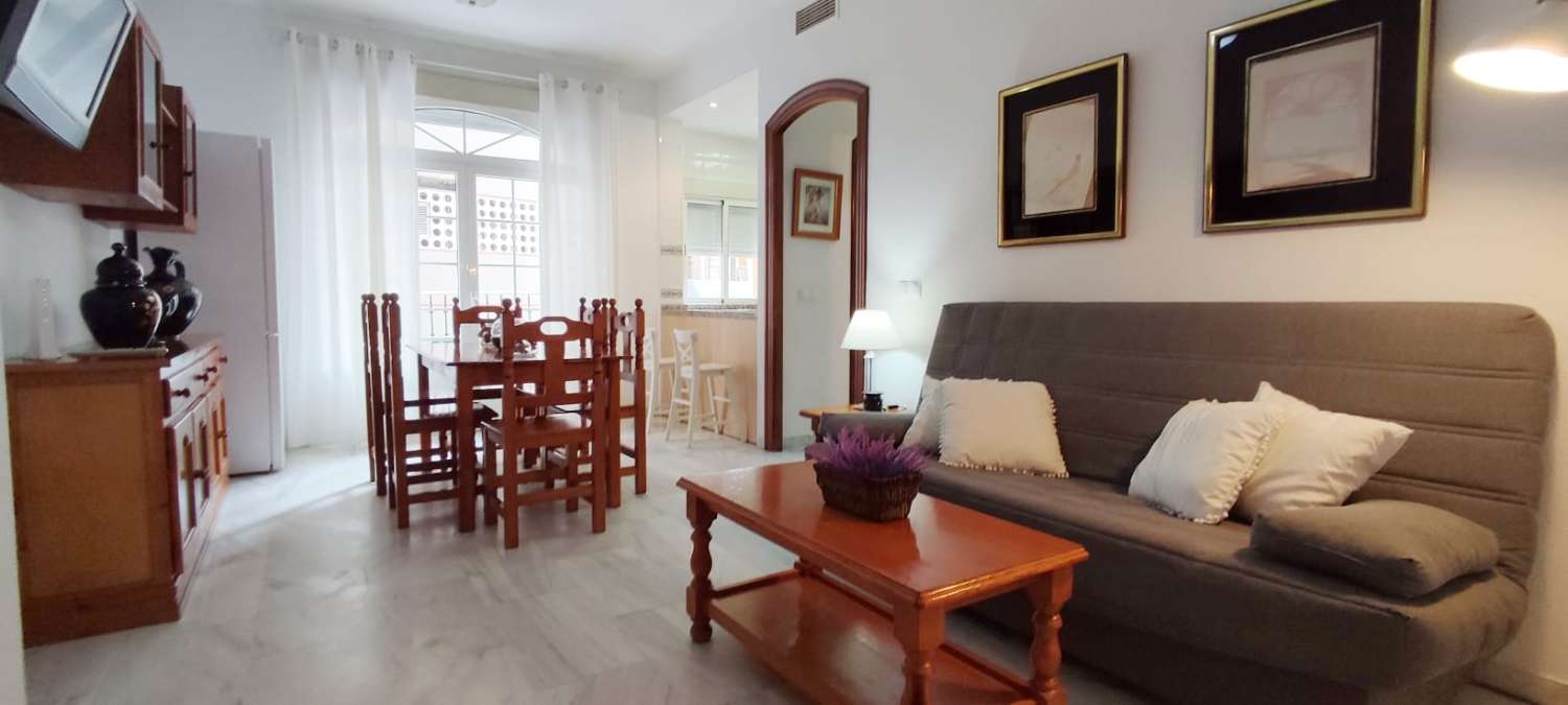 Half season . For rent from 10/04/25- 30/06/26 Nice apartment on 2nd line beach in Fuengirola