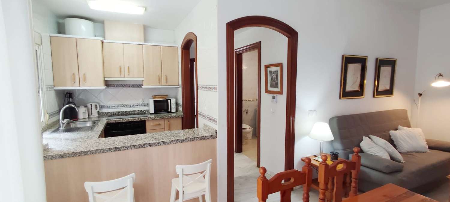 Half season . For rent from 10/04/25- 30/06/26 Nice apartment on 2nd line beach in Fuengirola
