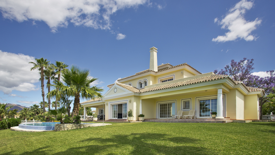 Storslået villa til salg i Mijas Golf