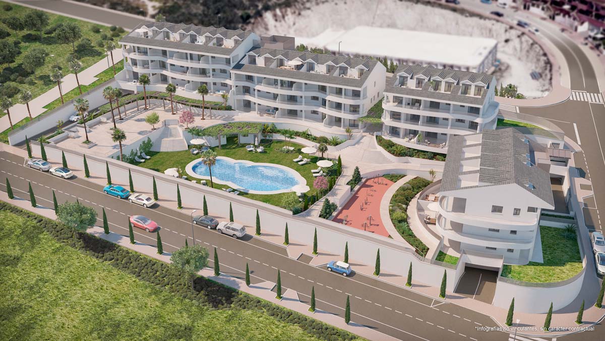 NEW BUILD APARTMENT FOR SALE IN (SANTANGELO) BENALMADENA