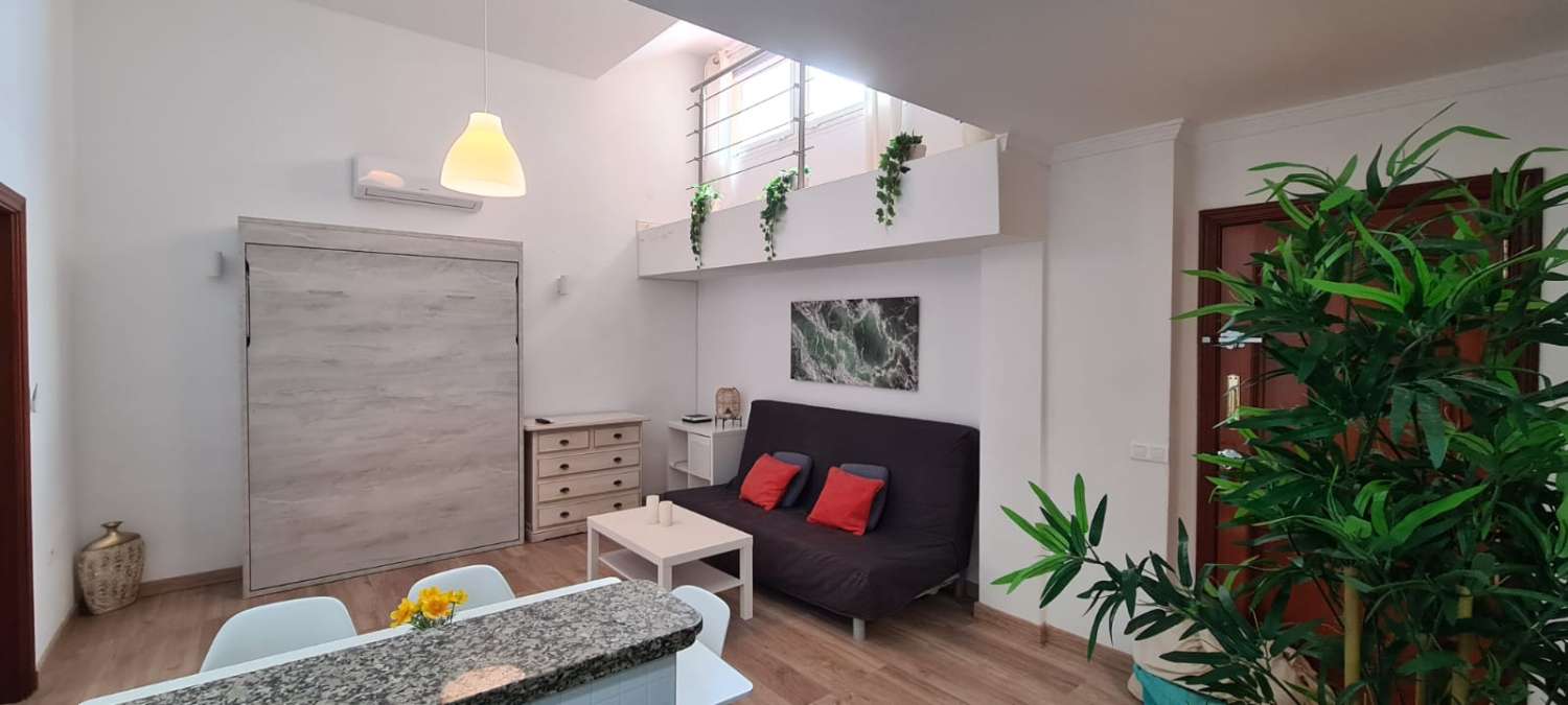 AFFITTATO DAL 27/02/25 AL 18/4/25 E DAL 01/10/25 AL 31/05/26 GRAZIOSO E LUMINOSO APPARTAMENTO A BENALMADENA CON PATIO