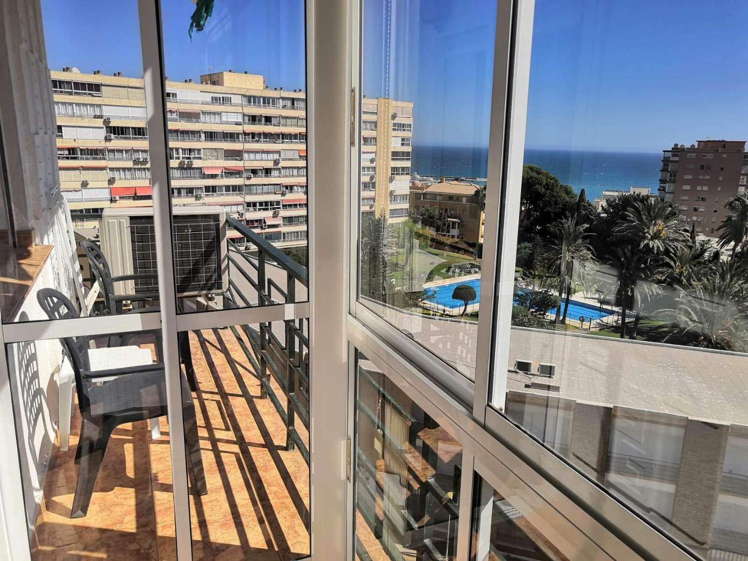 For rent from 01-04-2025 to 30-06-2025 And from 01/09/25 - 30/06/26 Nice apartment in Benalmadena