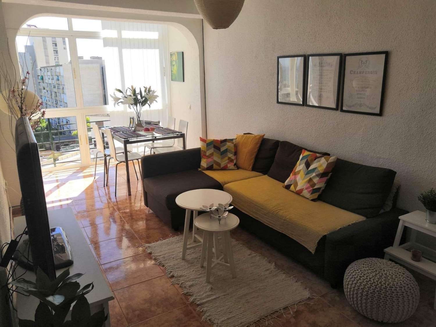 Longue saison . Bel appartement à louer à Benalmadena à partir du 01-06-2024