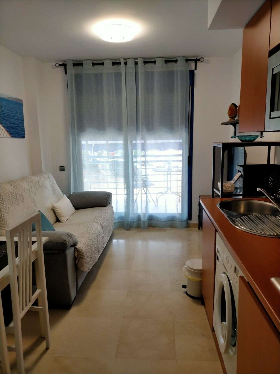 Te huur HALF SEIZOEN van 1/09/2025-30/6/2026 mooi appartement in Benalmádena Costa 200 meter van het strand