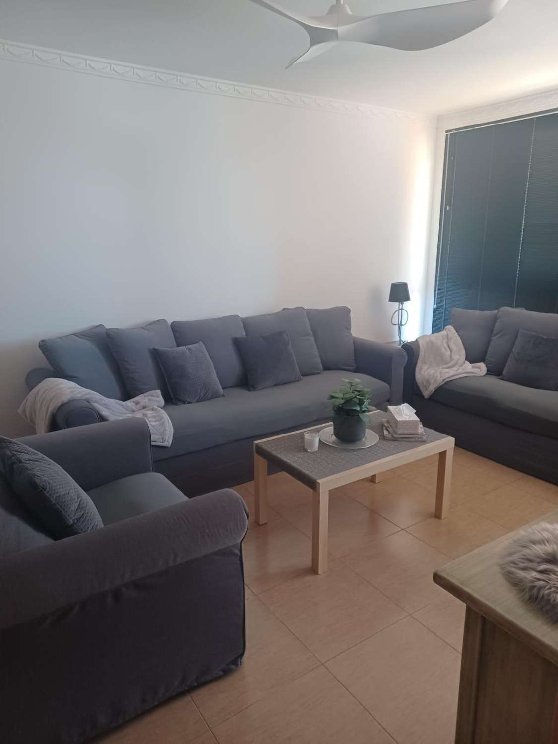 SE ALQUILA POR LARGA TEMPORADA PRECIOSO APARTAMENTO EN 1ª LINEA DE PLAYA CON VISTA AL MAR EN BENALMADENA