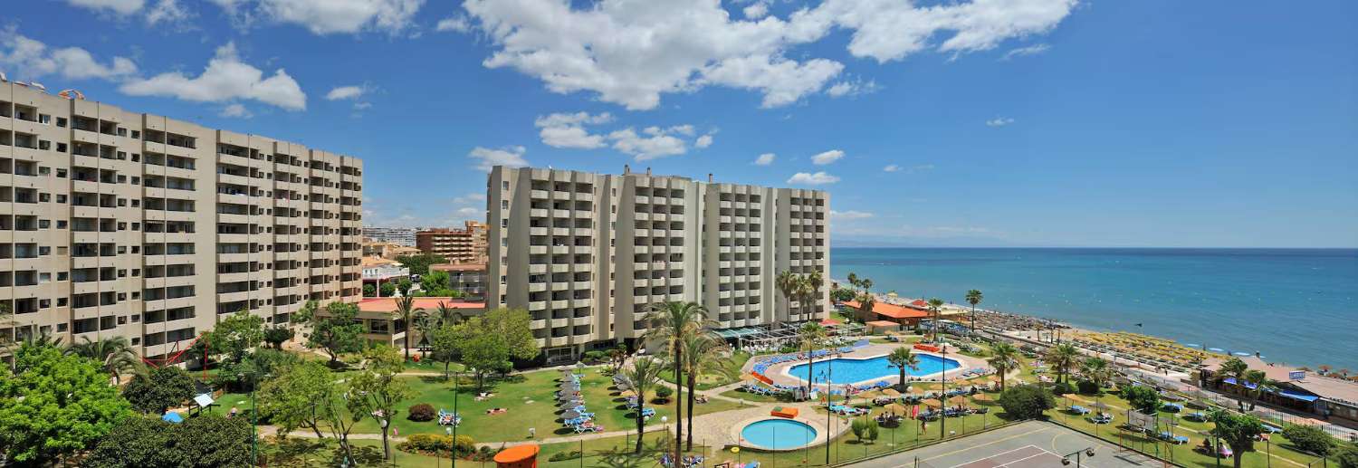 HALV PERIODE TIL LEJE FRA 1.10.25-30.6.26 DEJLIGT STUDIE MED FRONTAL HAVUDSIGT I TORREMOLINOS VED SIDEN AF PUERTO MARINA