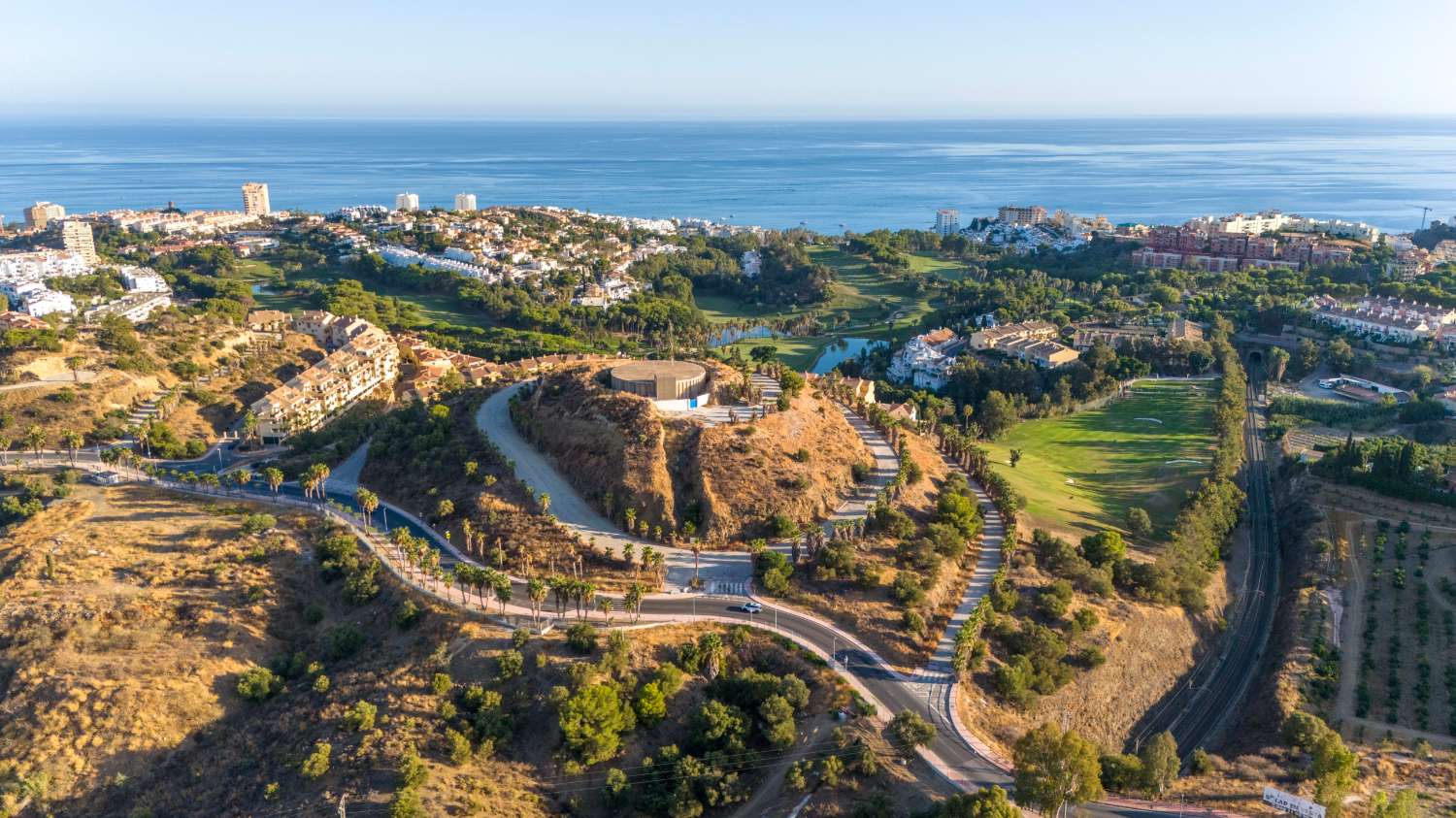 Nybyggnation. Stora lägenheter till salu i ett exklusivt bostadsområde i Benalmadena