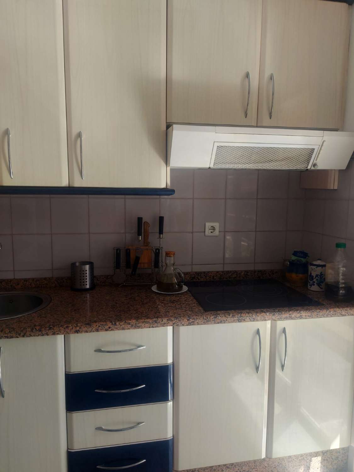 MEDIA TEMPORADA SE ALQUILA DESDE 1.9.25 -30.6.26 PRECIOSO APARTAMENTO EN 1ª LINEA DE PLAYA  CON VISTAS AL MAR  EN LA CARIHUELA ( TORREMOLINOS )