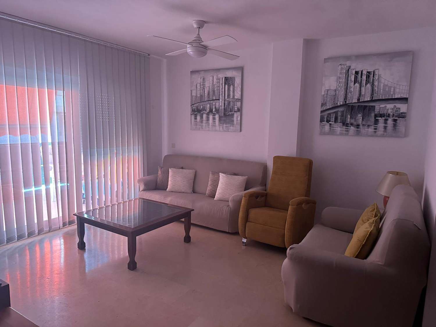 Half seizoen . Te huur van 1.10.25-30.6.26 appartement in het centrum van Fuengirola