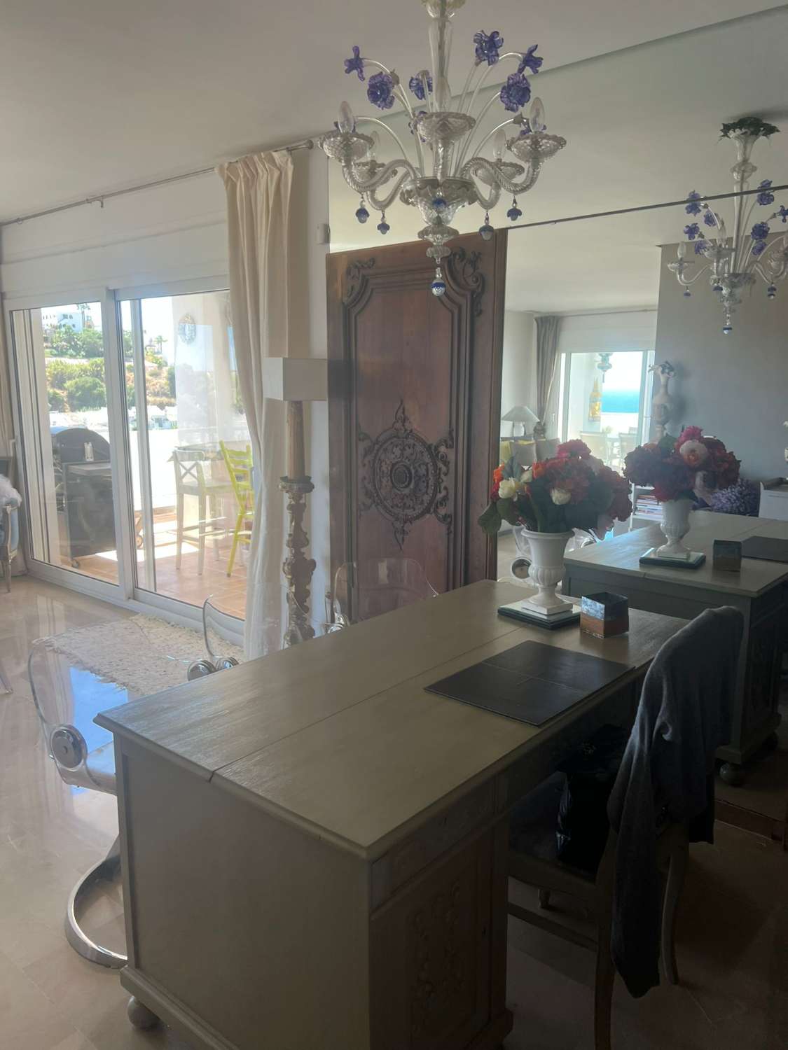 DEMI-SAISON À LOUER D’ICI LE 30/06/2026 MAGNIFIQUE APPARTEMENT AVEC VUE IMPRENABLE SUR LA MER À MIJAS