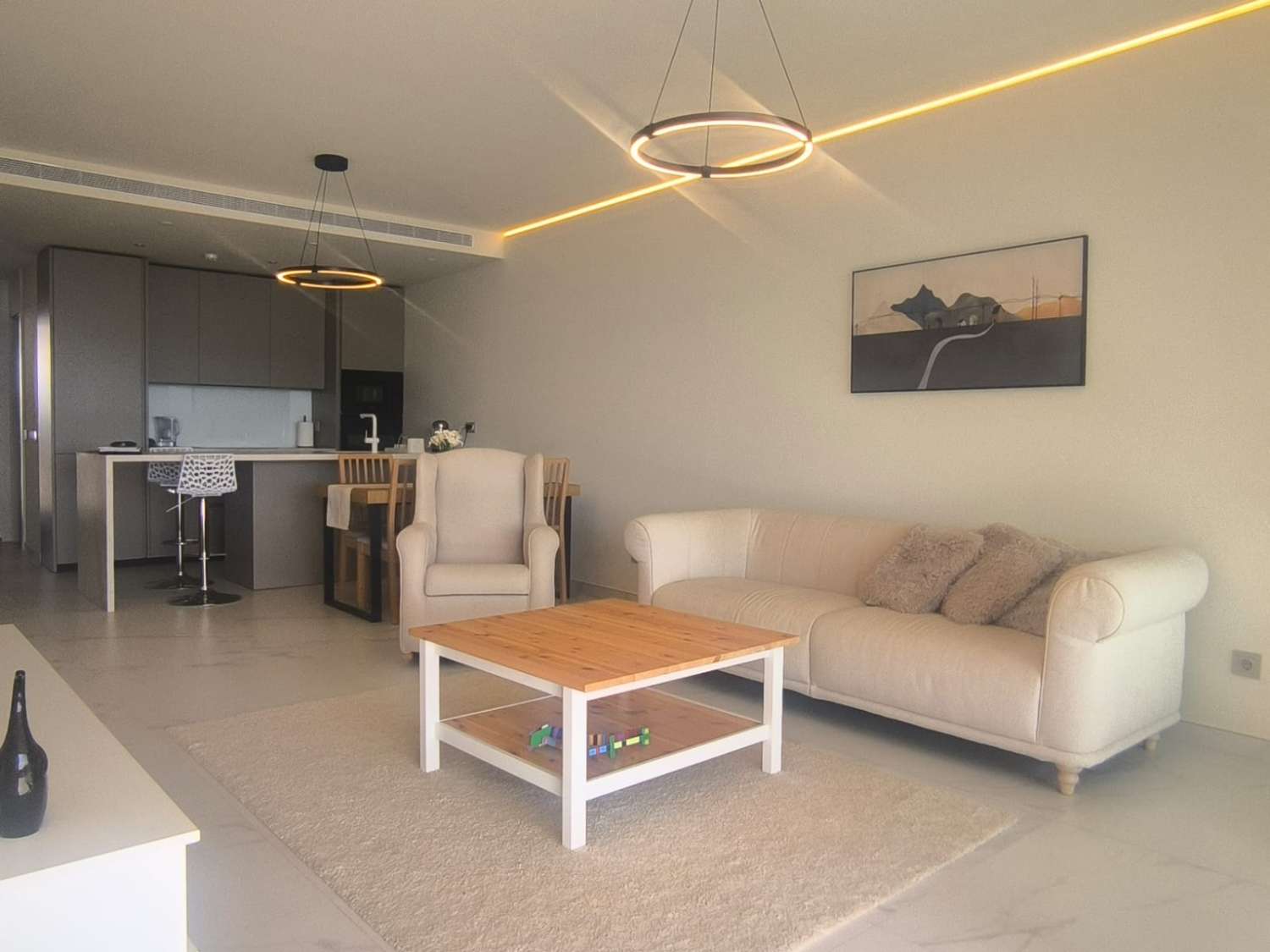 Magnifico appartamento con vista sul mare a El Higuerón è affittato a lungo termine d'ora in poi