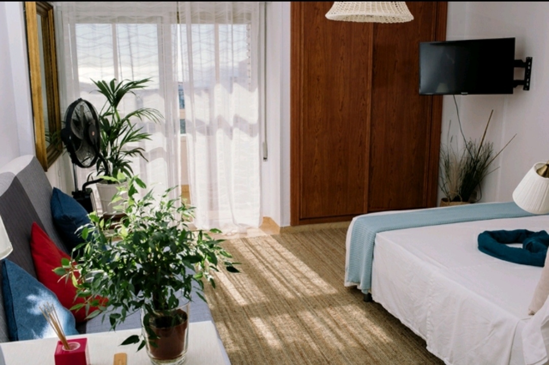 Leuke studio te huur met uitzicht op zee in Arroyo de la Miel