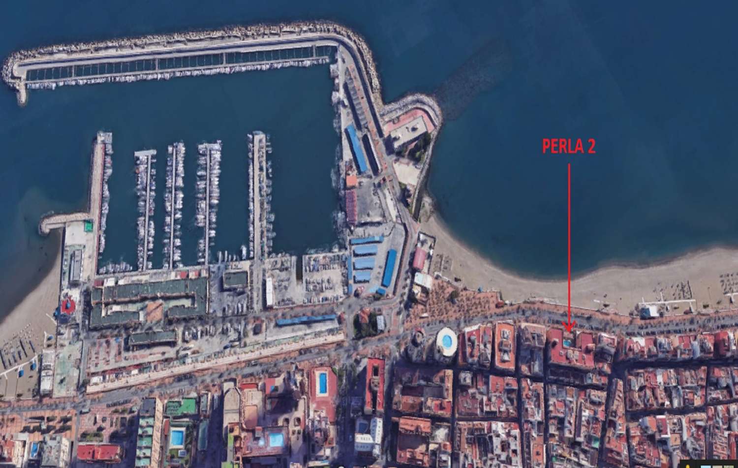 MUKAVA HUONEISTO MERINÄKÖALALLA PITKÄAIKAISEEN VUOKRAUKSEEN FUENGIROLASSA