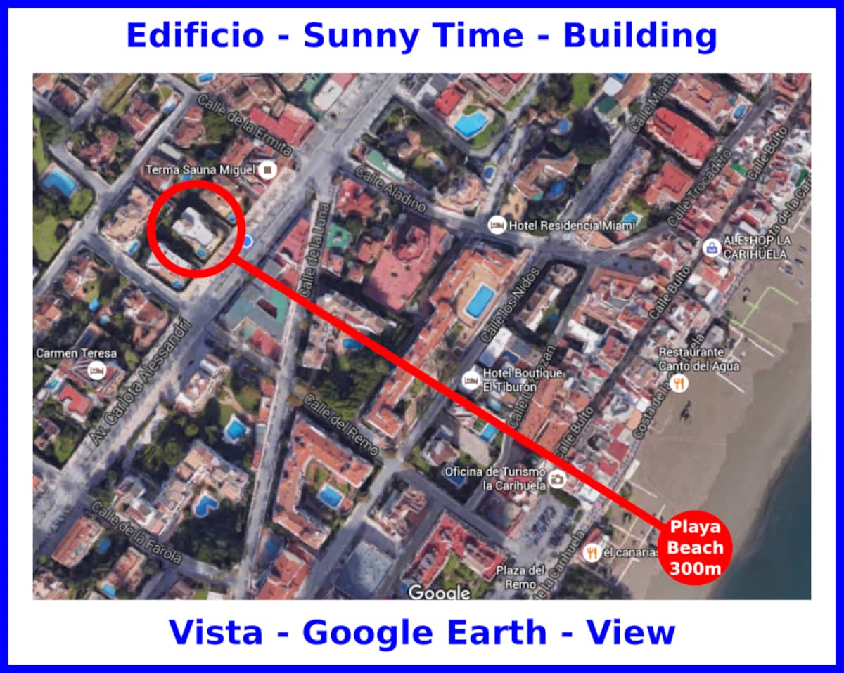PRAKTFULL TOPPLEILIGHET MED HAVUTSIKT TIL SALGS I LA CARIHUELA 300 METER FRA STRANDEN (TORREMOLINOS)