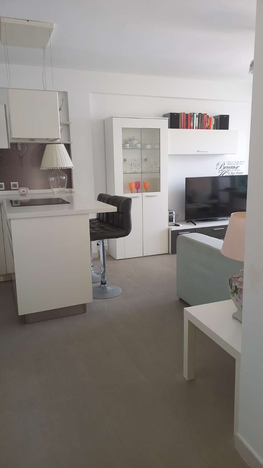 TE HUUR VAN 1.5.26-30.6.26 MOOI APPARTEMENT MET UITZICHT OP ZEE AAN DE 1E LIJN VAN HET STRAND IN FUENGIROLA