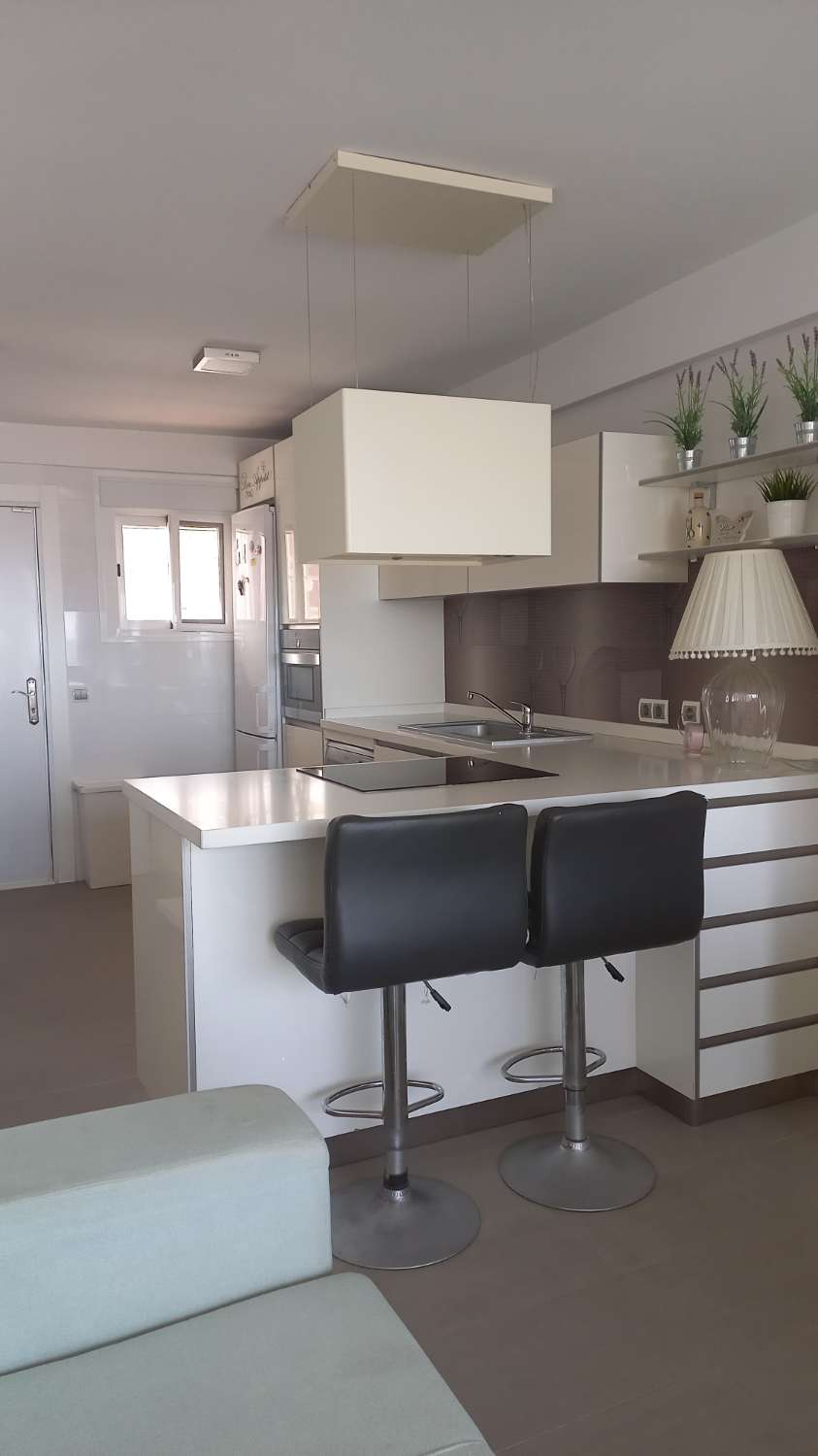 TE HUUR VAN 1.5.26-30.6.26 MOOI APPARTEMENT MET UITZICHT OP ZEE AAN DE 1E LIJN VAN HET STRAND IN FUENGIROLA