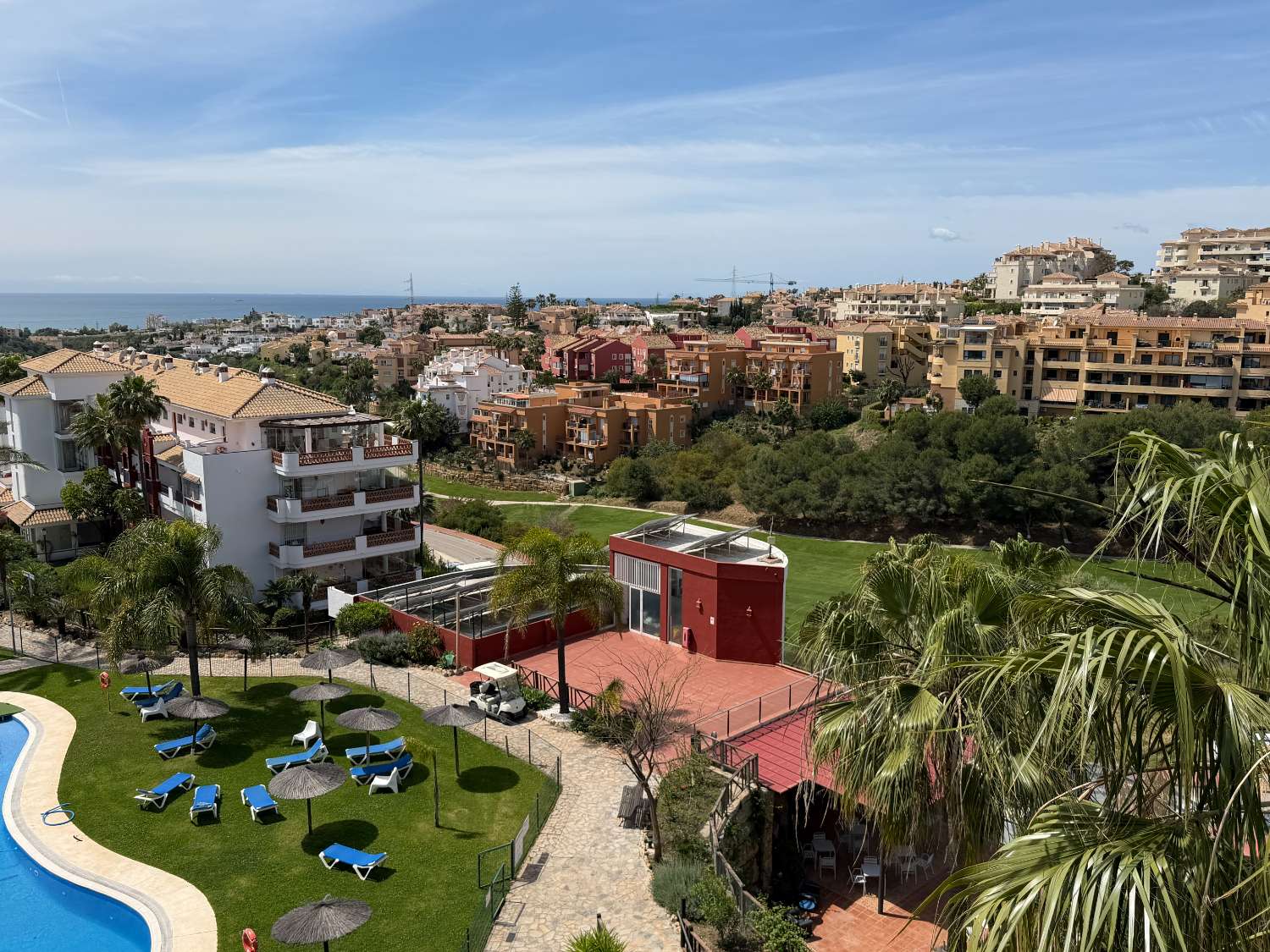 SE ALQUILA BONITO ATICO DESDE 27.11.2026 -15.6.27 EN MIJAS