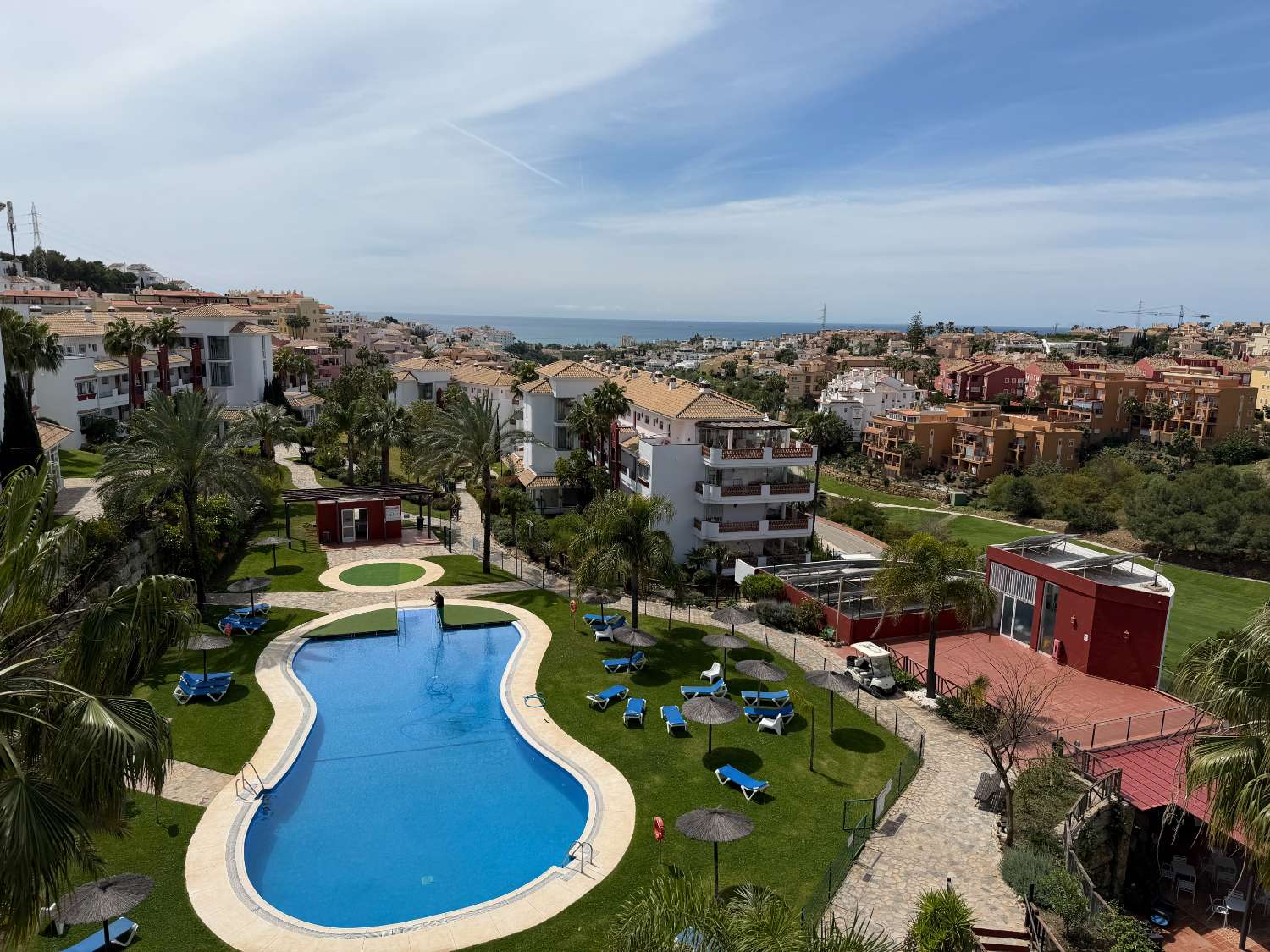 SE ALQUILA BONITO ATICO DESDE 27.11.2026 -15.6.27 EN MIJAS
