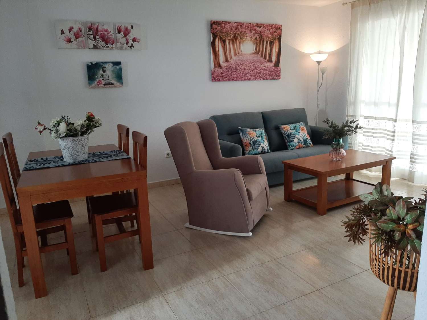 FIN LEILIGHET I FØRSTE ETASJE TIL LEIE FRA 1.9.26 TIL 30.6.27 I BENALMADENA.