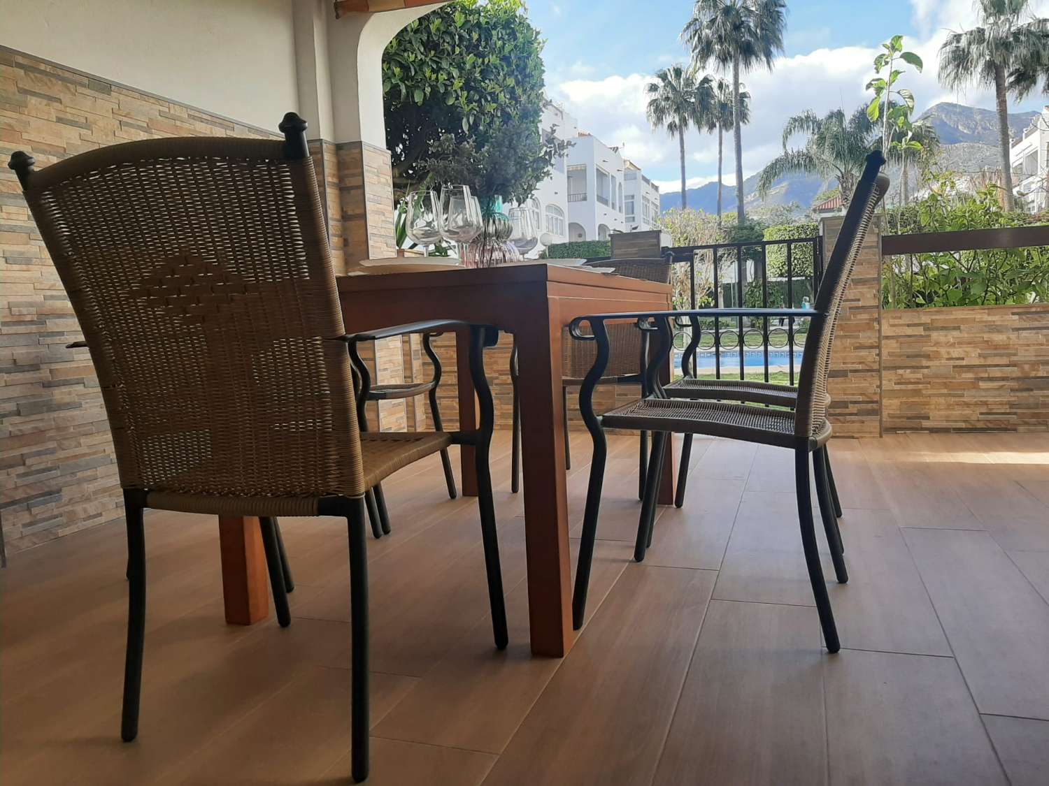 FIN LEILIGHET I FØRSTE ETASJE TIL LEIE FRA 1.9.26 TIL 30.6.27 I BENALMADENA.