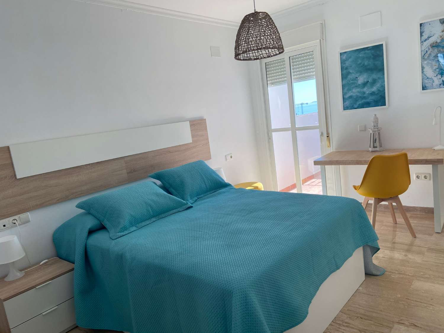 SE ALQUILA DESDE  1.9.26-30.6.27 PRECIOSO APARTAMENTO CON VISTAS AL MAR EN BENALMADENA