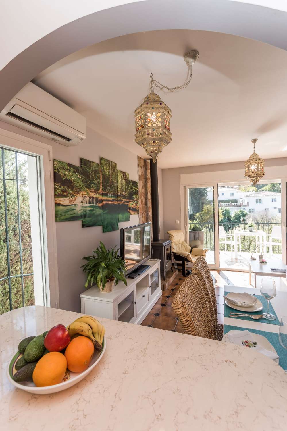 LÅNGTIDSUTHYRNING VACKER PARHUS I EL CHAPARRAL I MIJAS COSTA