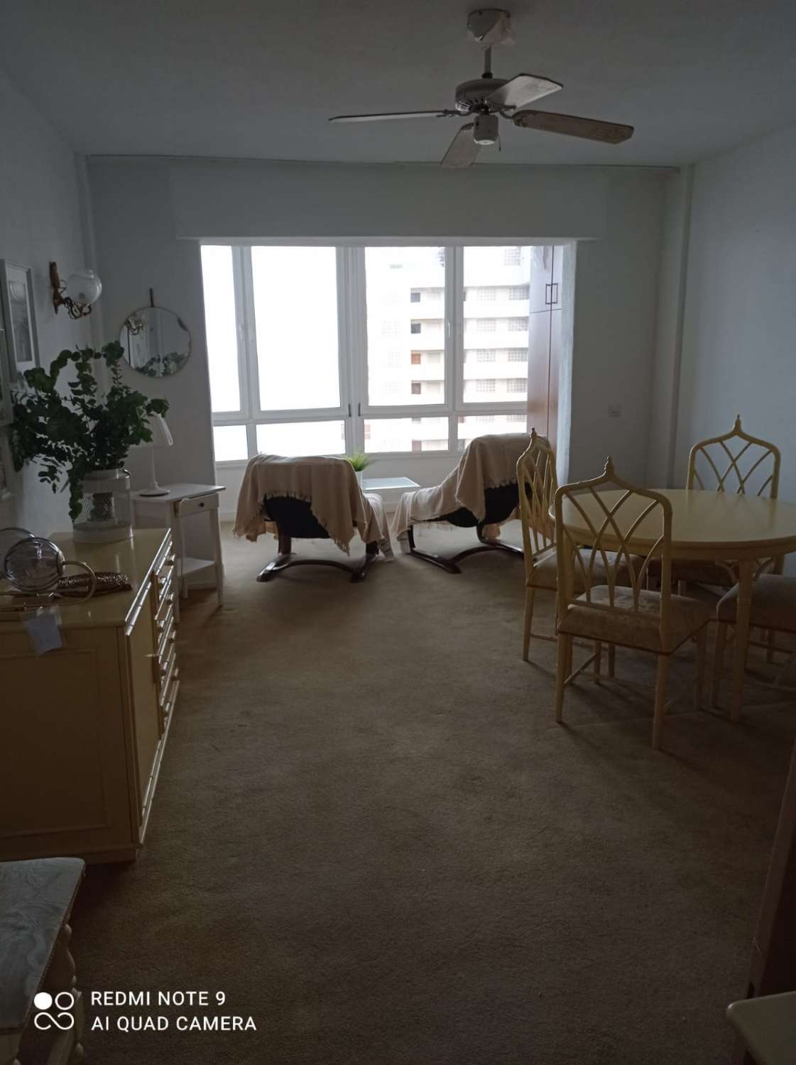 Vuokrattavissa 1.9.26–30.6.27 Mukava yksiö, jossa on merinäkymät 1st Line -rannalla Los Boliches Fuengirolassa