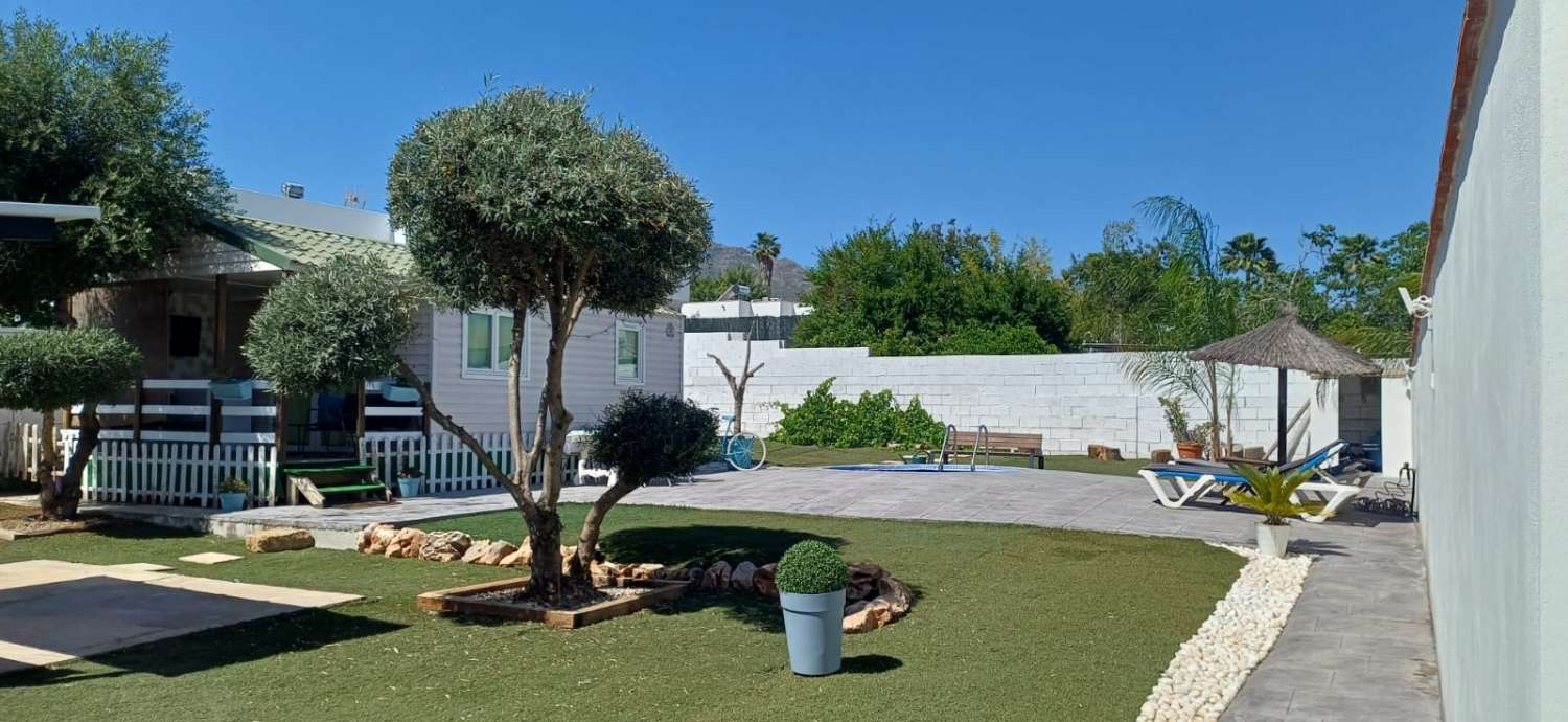 TIL LEIE FRA 01.10.26-31.5.27 FIBERBUNGALOW I PINARES DE SAN ANTON-OMRÅDET (ALHAURIN)