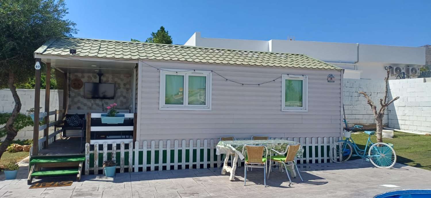 TIL LEIE FRA 01.10.26-31.5.27 FIBERBUNGALOW I PINARES DE SAN ANTON-OMRÅDET (ALHAURIN)