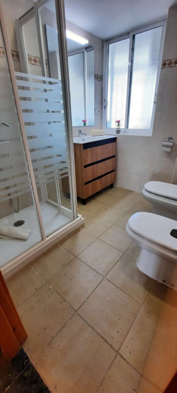 À LOUER À PARTIR DE MAINTENANT JUSQU’AU 30.06.26 ET DU 1.9.26 AU 30.6.27 JOLI APPARTEMENT AVEC VUE SUR LA MER À LA CARIHUELA (TORREMOLINOS)