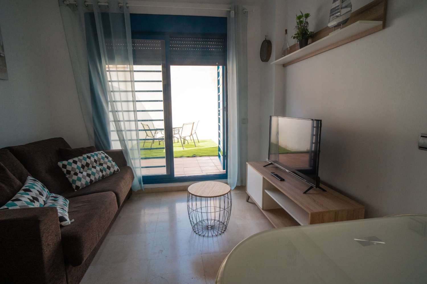 Til leje fra 1.9.26 til 30.6.27 Flot lejlighed i Benalmadena Costa 200 meter fra stranden