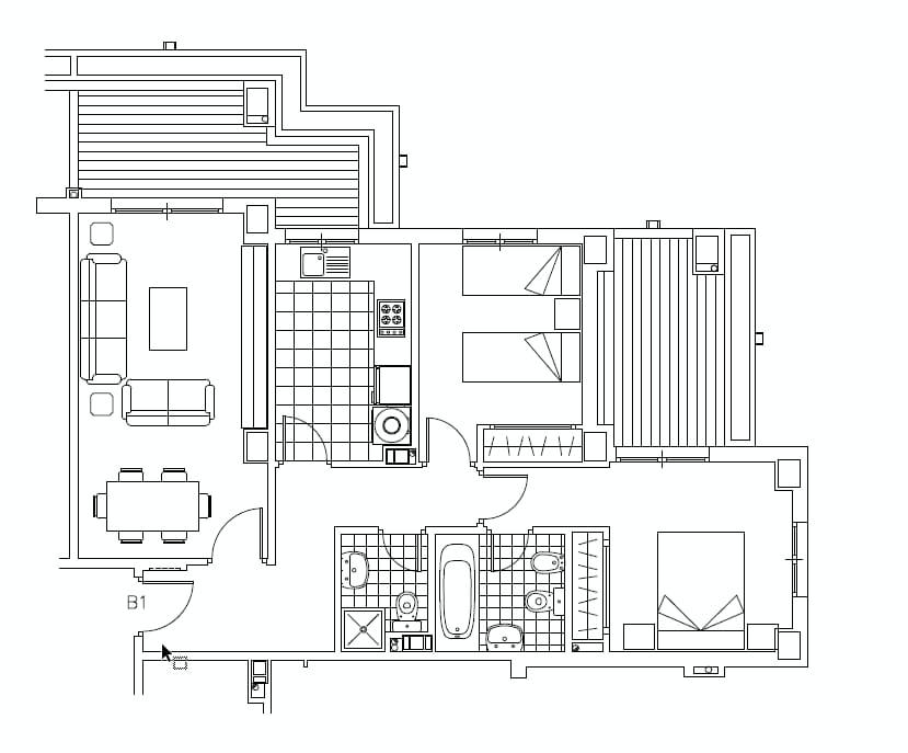 SE VENDE  BONITO APARTAMENTO DE ESQUINA CON VISTAS AL CAMPO DE GOLF  EN ZONA MONTERREY (BENALMADENA)