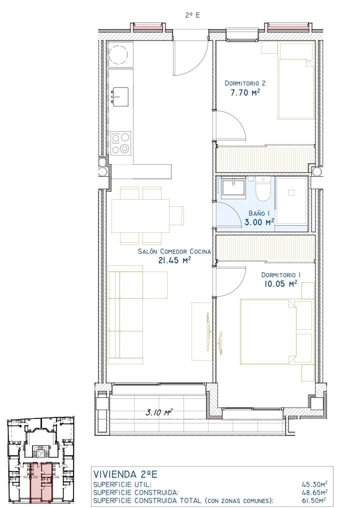 Pieni huoneisto myynnissä Los Boliches (Fuengirola)