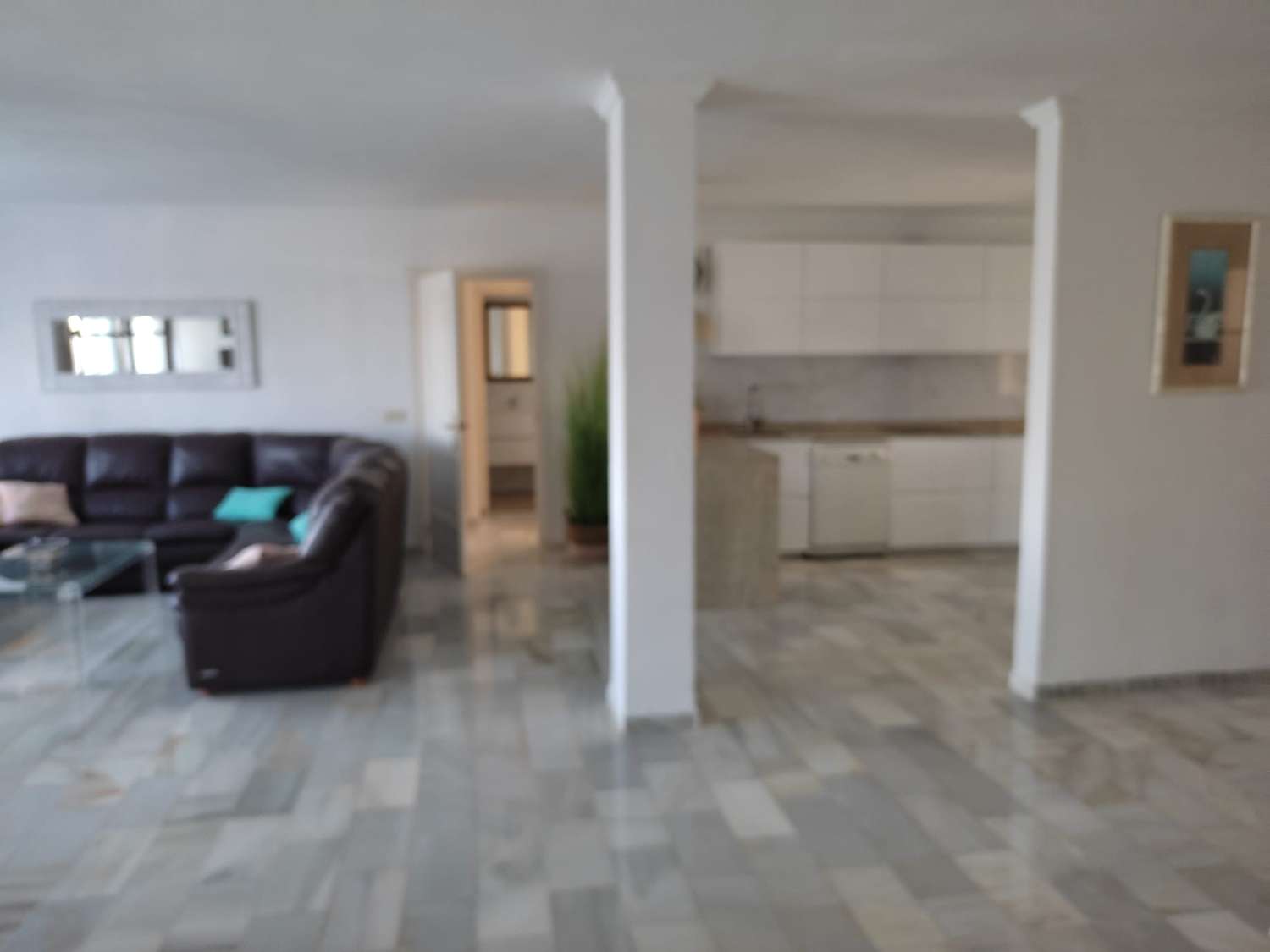 Media Temporada . Se alquila del 1.9.26-30.6.27 magnifico apartamentos con vistas al mar en Mijas Costa
