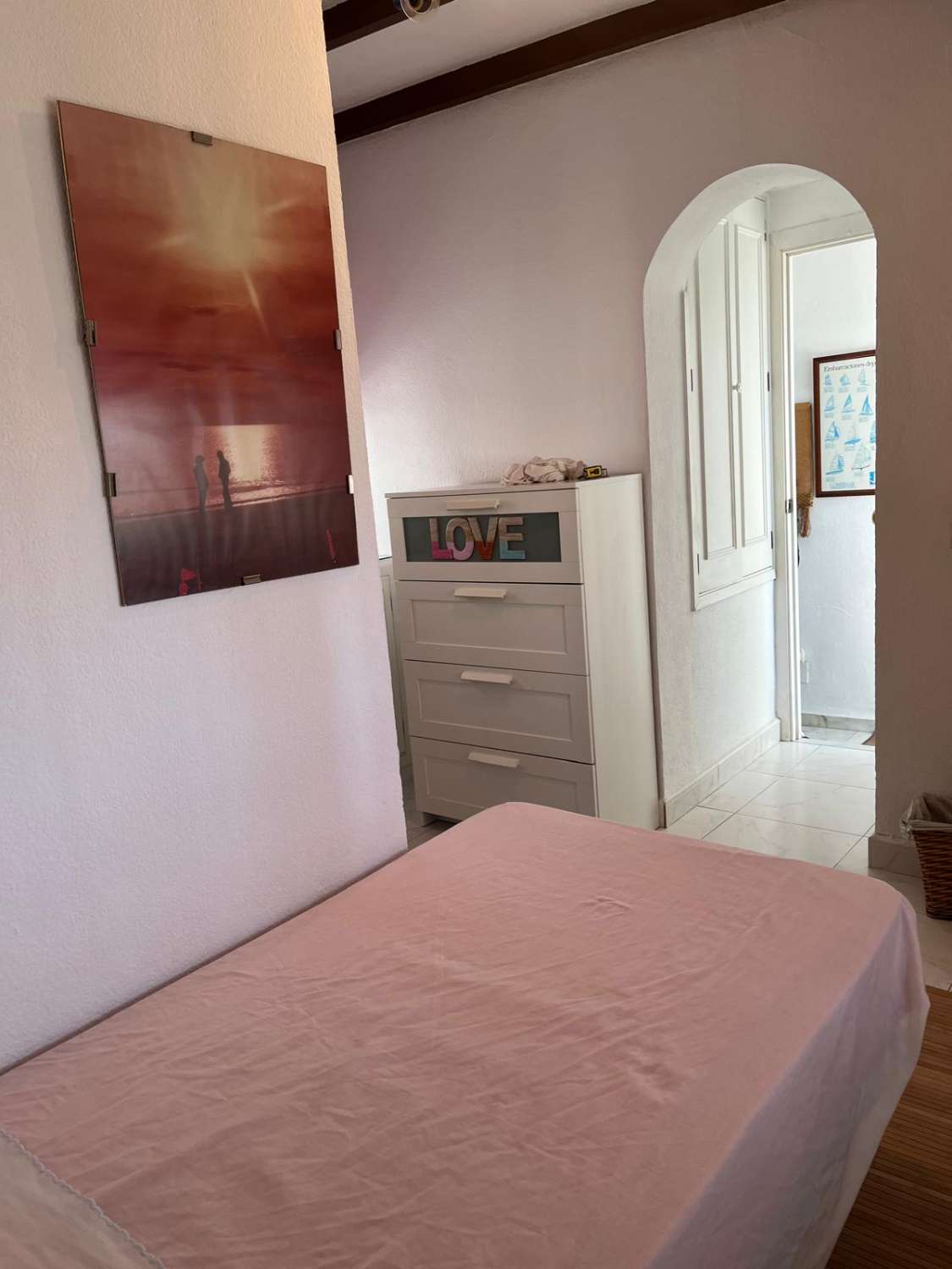 MEDIA TEMPORADA . SE ALQUILA DESDE 20.8.26- 30.6.27 BONITO ATICO DUPLEX EN BENALMADENA CON VISTAS AL MAR