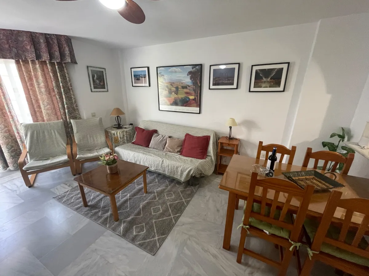 Media Temporada . Se alquila desde 1.9.26-31.5.27 bonito apartamento en Montemar cerca de la Carihuela ( Torremolinos )