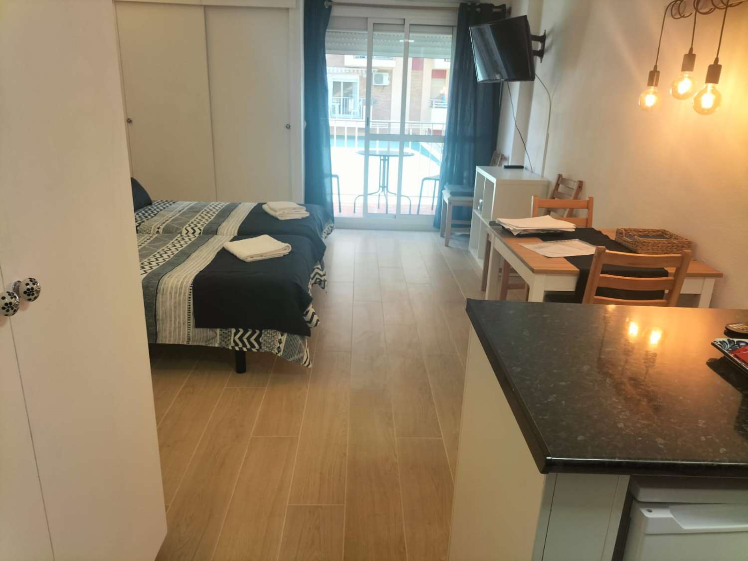 HALV SEMESTER TIL LEIE FRA 1.10.26 - 30.6.27 FINT STUDIO I BENALMADENA COSTA.