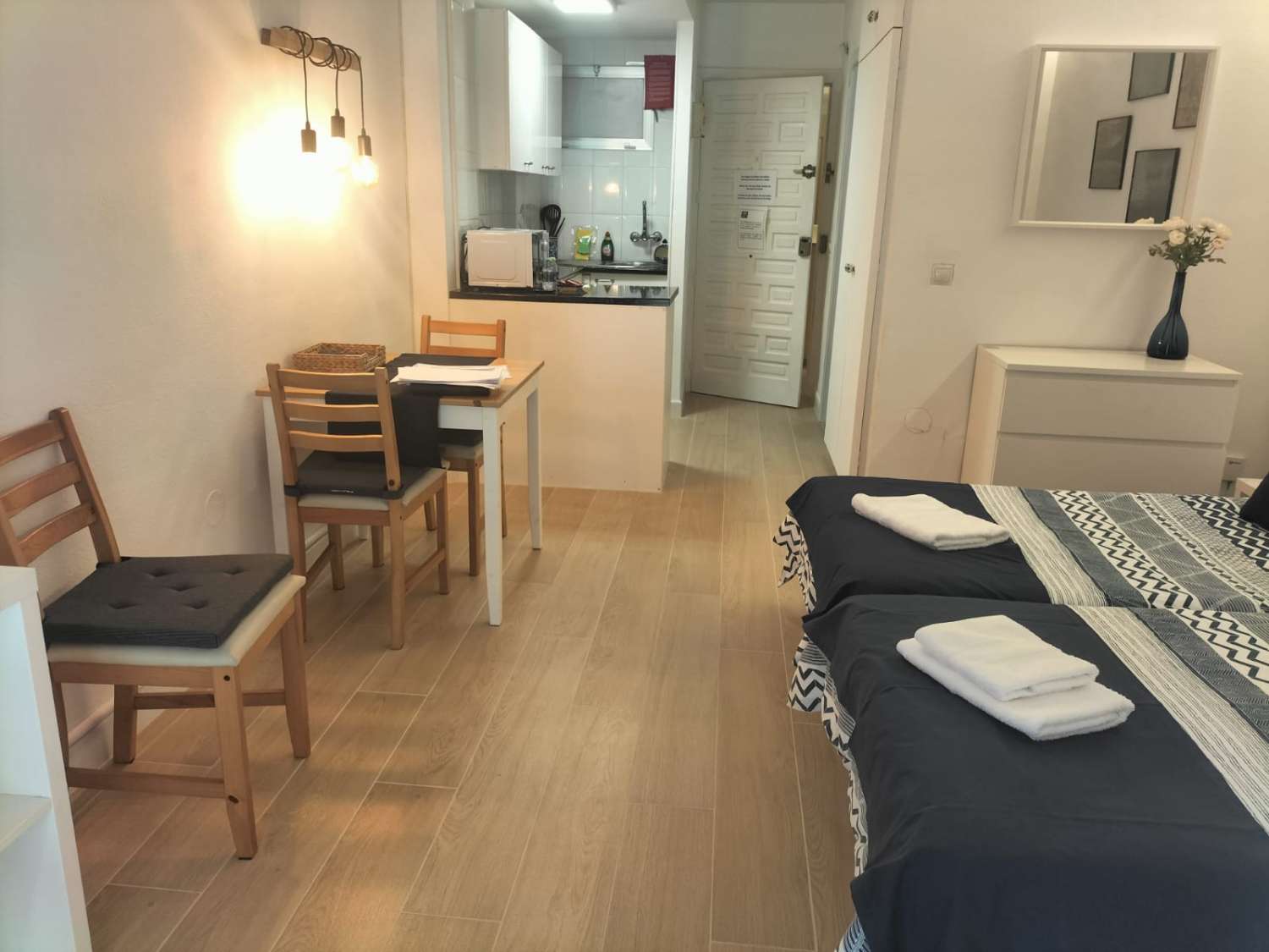 HALV SEMESTER TIL LEIE FRA 1.10.26 - 30.6.27 FINT STUDIO I BENALMADENA COSTA.