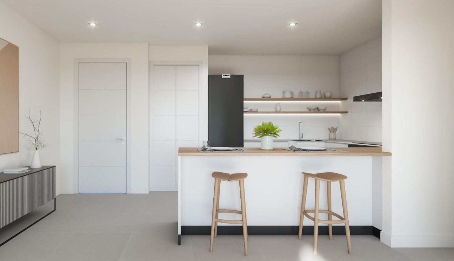Media Temporada . Se alquila desde 1.8.26-30.6.27 apartamento a estrenar en Benalmadena