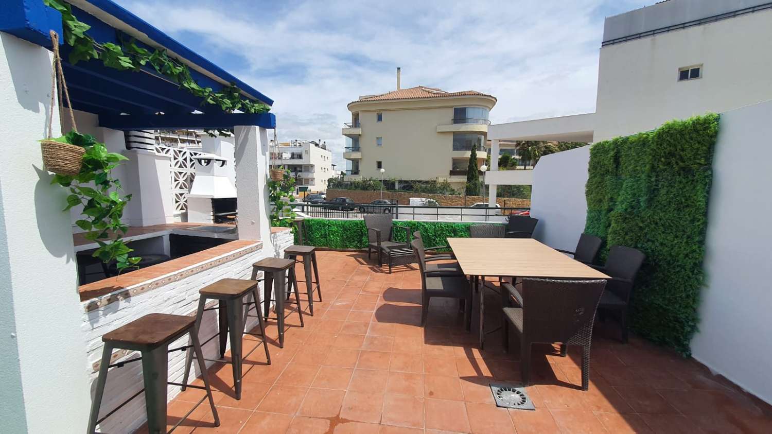 Halv sæson. Til leje fra 1.9.26 - 30.6.27 smuk penthouse i Mijas Costa