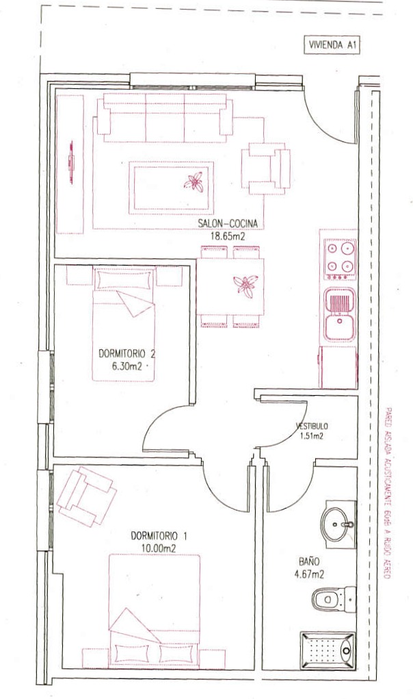 Media Temporada .Se alquila dede 1.10.26-30.4.27  apartamento al lado de la playa en La Carihuela (Torremolinos)