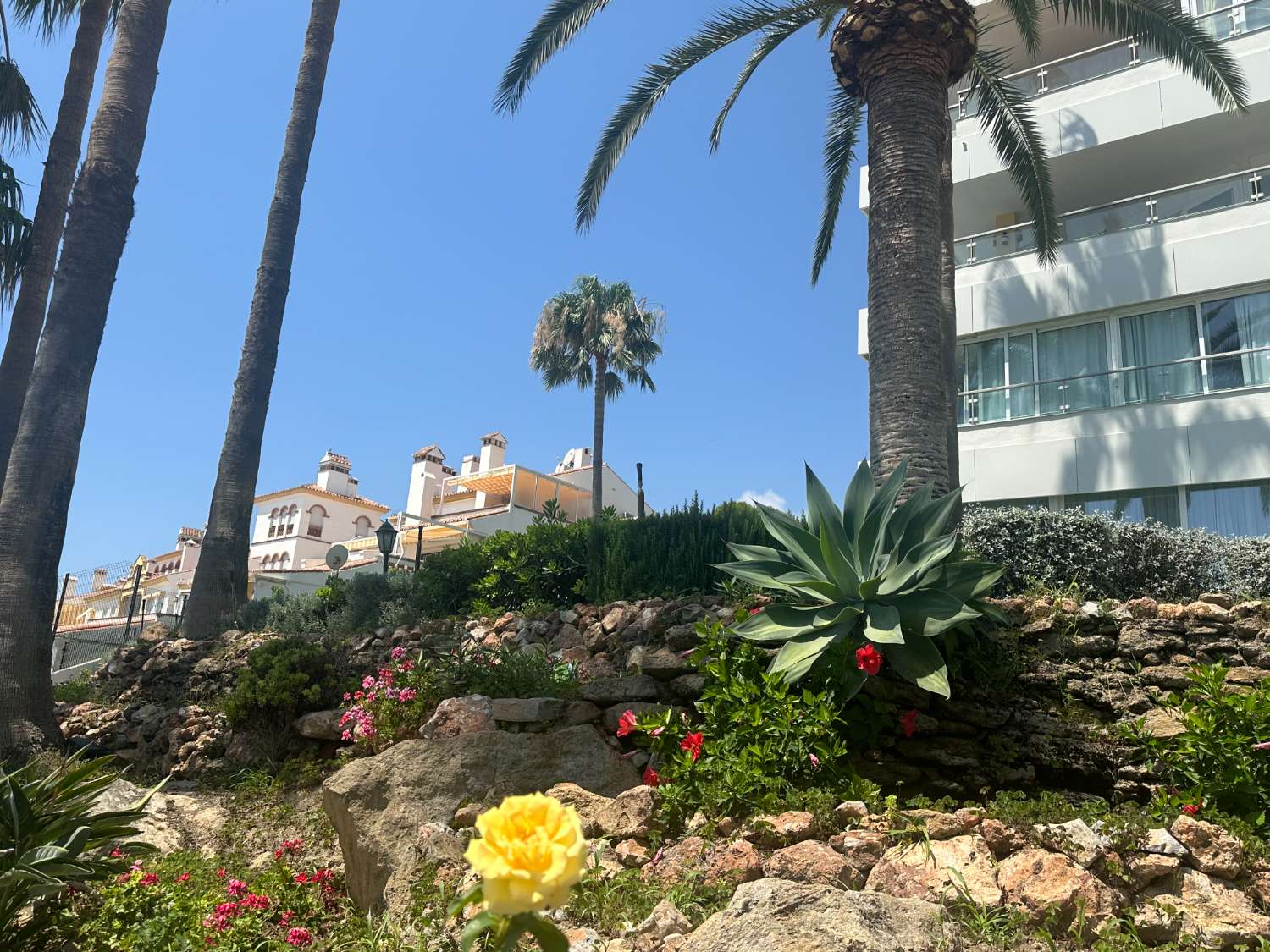 Mid-season . For rent from 1.11.26-31.5.2027 Nice apartment with sea views on the 1st line in Benalmadena