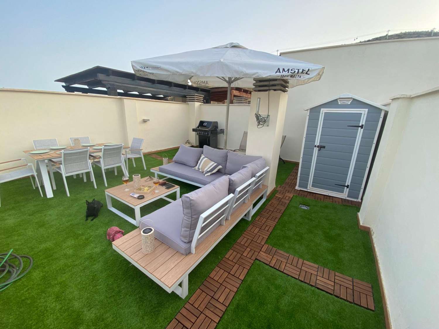 Se alquila por larga temporada bonito  Atico Duplex desde 1.9.26  con impresionantes  vistas al mar en zona Santangelo  Benalmadena